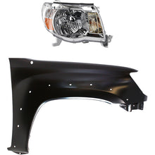 Load image into Gallery viewer, 2005-2011 Toyota Tacoma Fender - Passenger Side, w/ Bulbs, 4WD (8111004163)