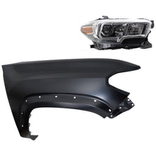 Load image into Gallery viewer, 2016-2023 Toyota Tacoma Wheel Arch Repair Panel - Halogen, Right, Assembly (8111004270)
