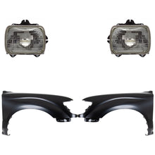 Load image into Gallery viewer, 1995-1997 Toyota Tacoma Fenders - Halogen, Left &amp; Right, Assembly (8111089155)