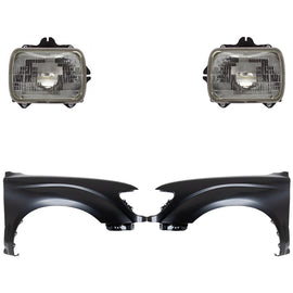 1995-1997 Toyota Tacoma Fenders - Halogen, Left & Right, Assembly (8111089155)