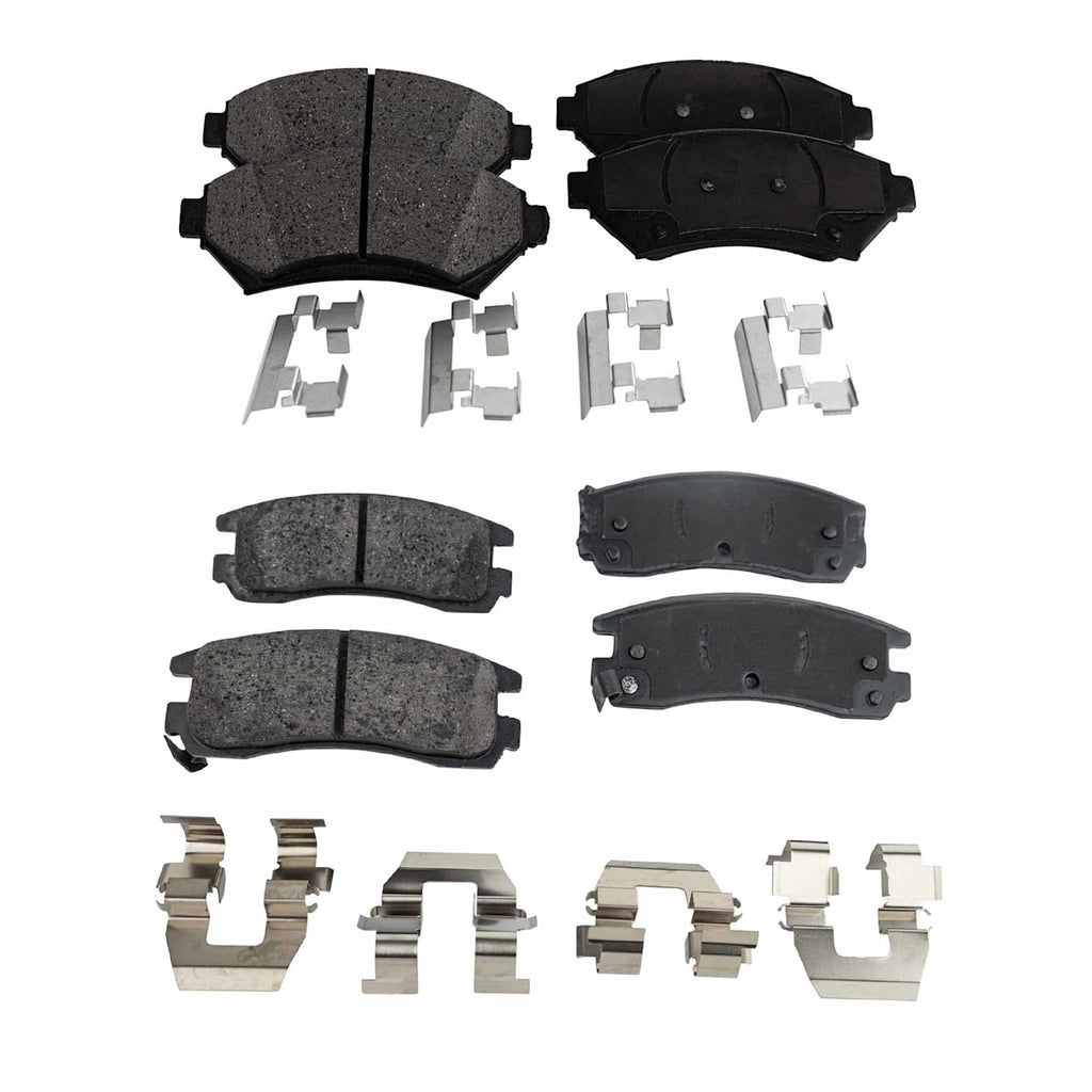 2000-2004 Chevrolet Impala & Monte Carlo Brake Pad Set Front & Rear