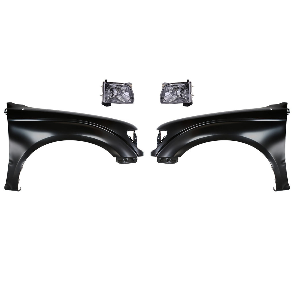 2001-2004 Toyota Tacoma Fenders - Front, Driver & Passenger Side, Primed (5380104050)