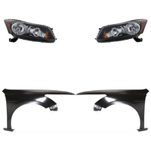 Load image into Gallery viewer, 2008-2012 Honda Accord Headlights - Driver &amp; Passenger Side, Assembly, Sedan (33100TA0A01)