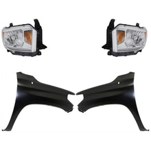 Load image into Gallery viewer, 2014-2017 Toyota Tundra Headlights - Halogen, Left &amp; Right, Assembly (811100C101)