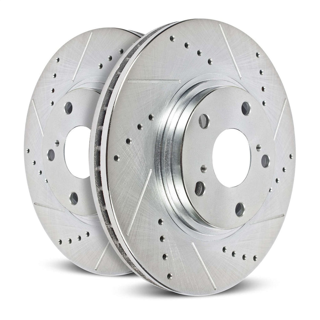 Powerstop 1996-2002 Ford Crown Victoria, Lincoln Town Car & Mercury Grand Marquis Brake Rotor - Rear, Sedan (AR8152XPR)