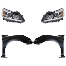 Load image into Gallery viewer, 2016-2017 Honda Accord Headlights - Halogen, Driver &amp; Passenger Side, Sedan (33100T2AA61)