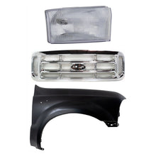 Load image into Gallery viewer, 1999-2001 Ford Fender - Right, Chrome (F81Z8200)