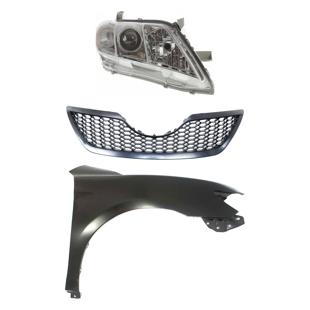 2007-2009 Toyota Camry Headlight - Right (8113033652)