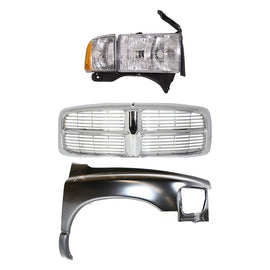 2002 Dodge Ram 1500 Grille (55276208AD)