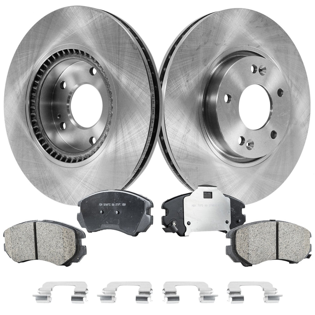 2005-2010 Hyundai Sonata Brake Rotor - Front (517123K100)