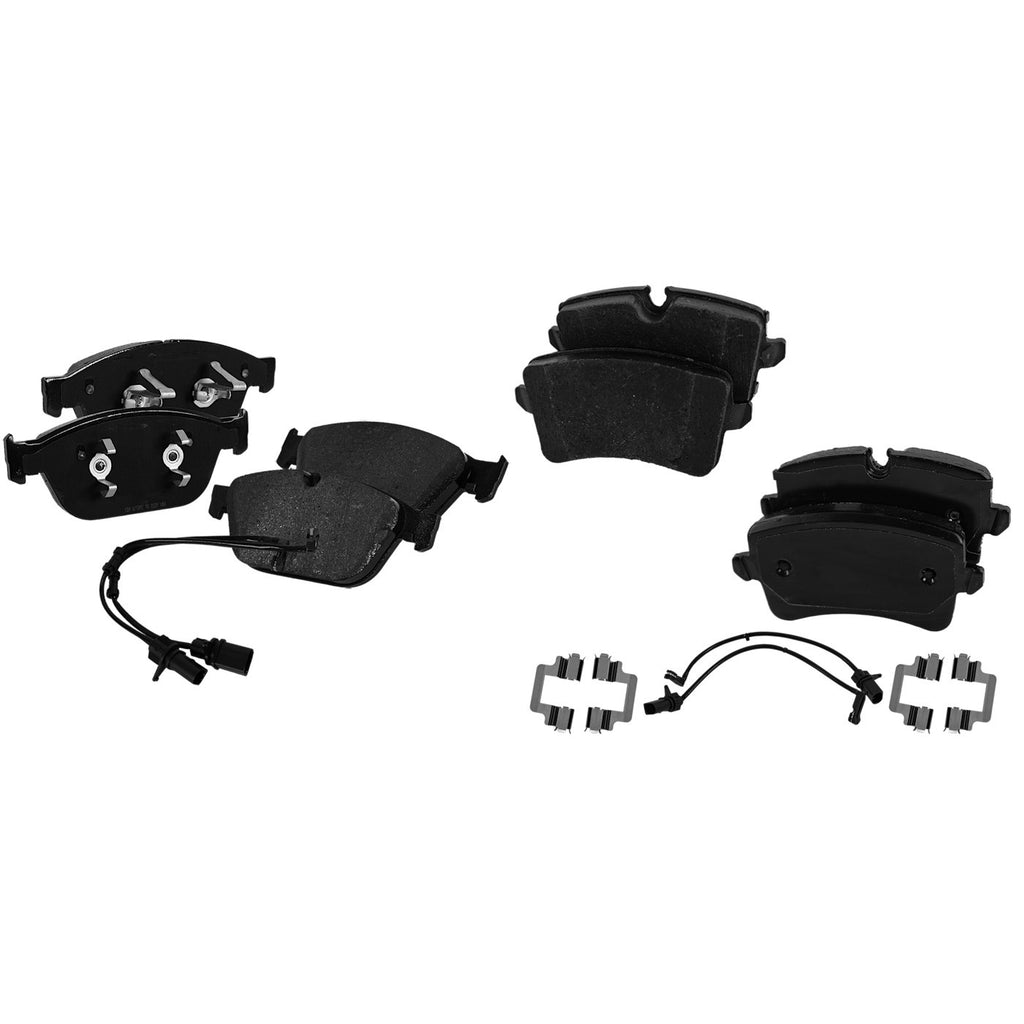 2012-2018 Audi A8 Quattro Front & Rear Brake Pads Set