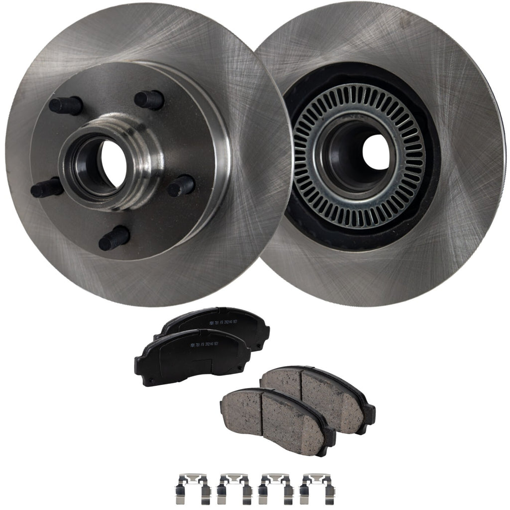 2004-2009 Mazda B2300 & B3000 Brake Rotor - Front (ZZP133251)