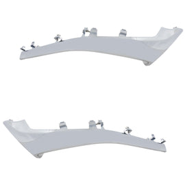 2016-2023 Mazda CX-9 Grille Trims - Driver & Passenger Side, Lower, Chrome (TK50507J1A)