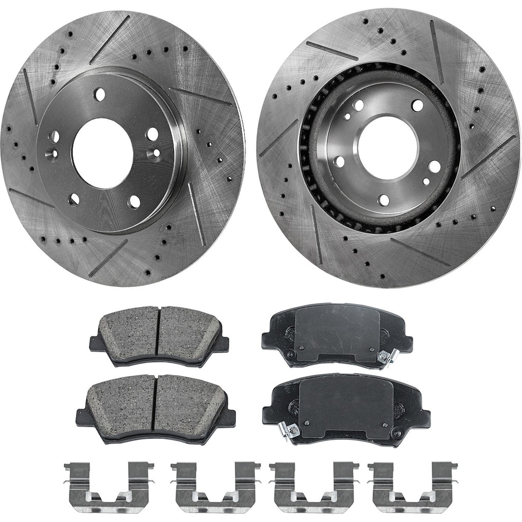 2011-2016 Hyundai & Kia Brake Rotor - Front, Coupe (31584)