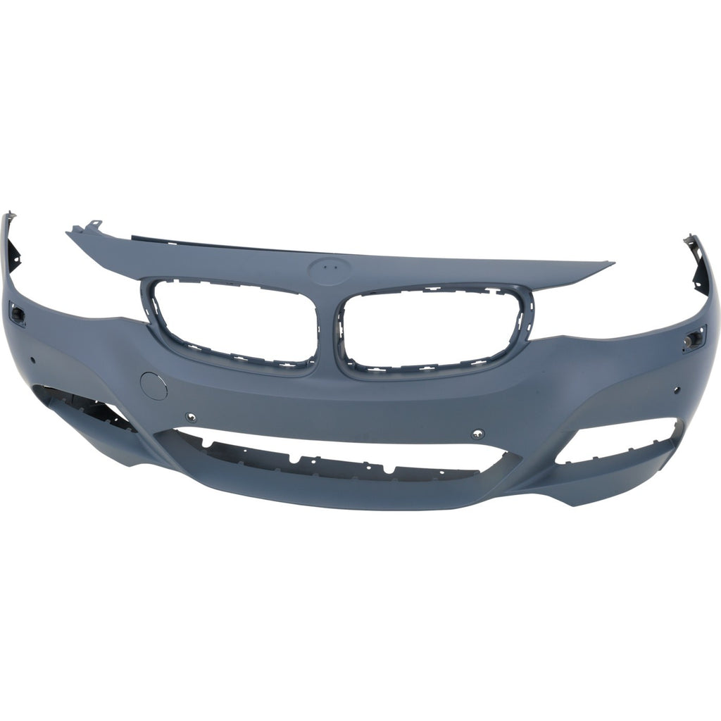 2014-2019 BMW 3 Series Bumper Cover - Front, Primed (51118061645)