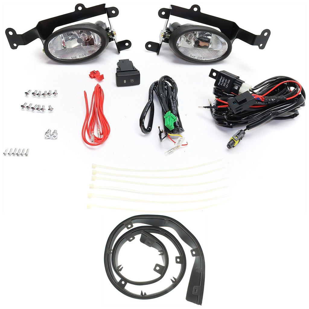 2006-2008 Honda Civic Fog Lights - Halogen, Left & Right, Assembly (71110SNAA90)