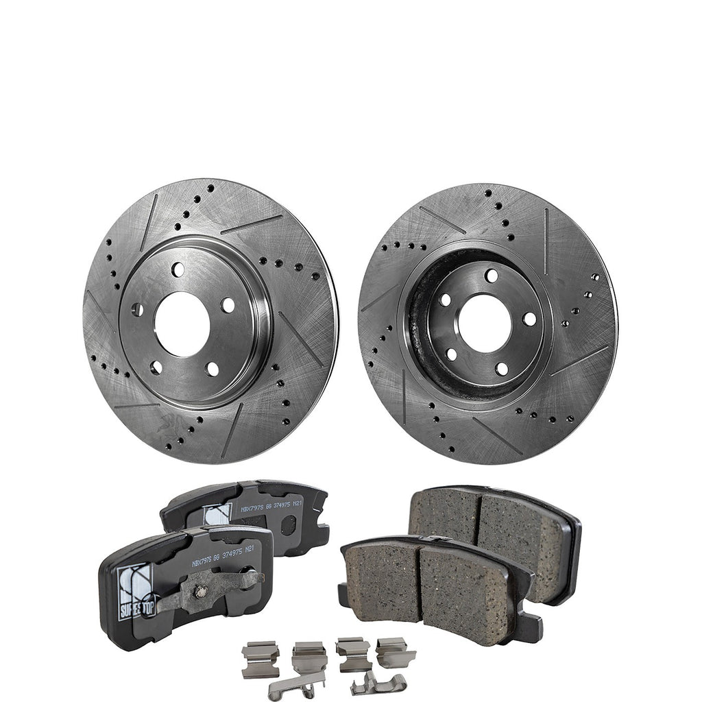 2008-2017 Chrysler, Dodge, Jeep & Mitsubishi Brake Rotor - Rear (43172)