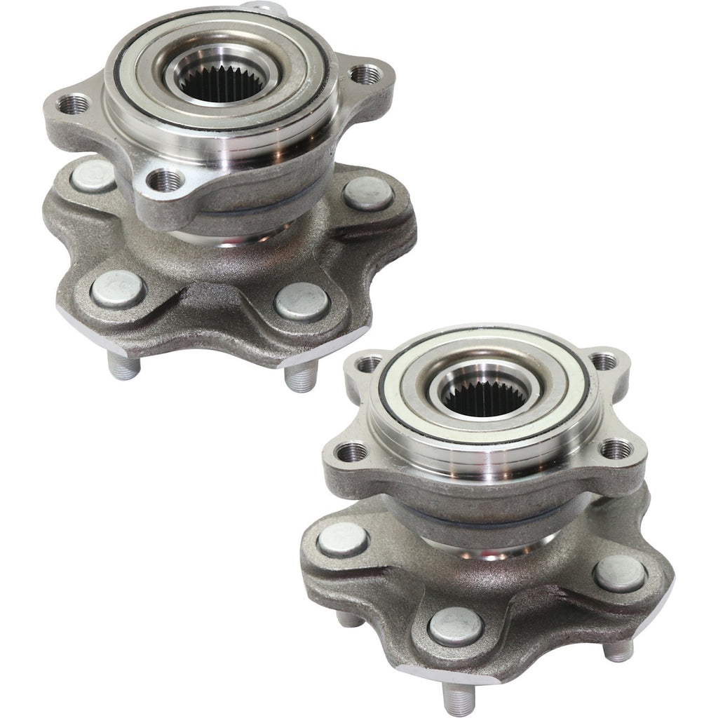 2007 Infiniti G35 Wheel Hubs - Rear, Left & Right, w/ Bearing (43202AG000)