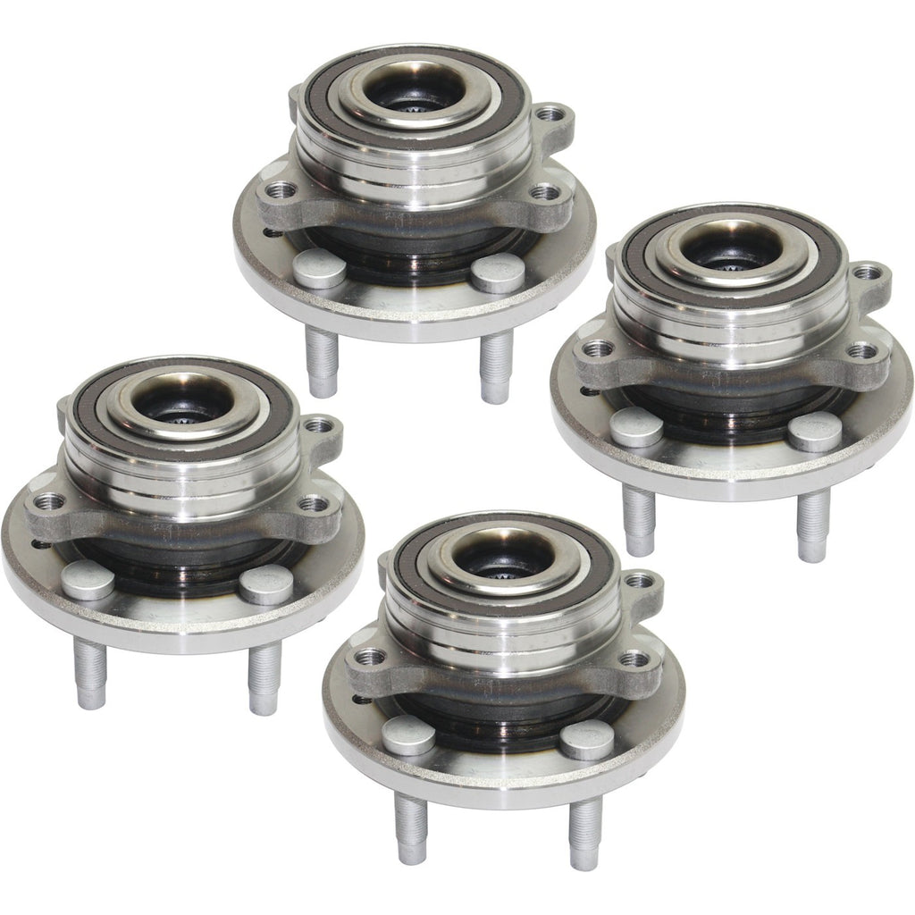 2009-2019 Ford & Lincoln Front & Rear Wheel Hubs - w/ Bearing