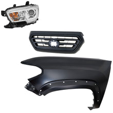 Load image into Gallery viewer, 2019-2023 Toyota Tacoma Headlight - Halogen, Driver Side, 3-Piece (8115004251)
