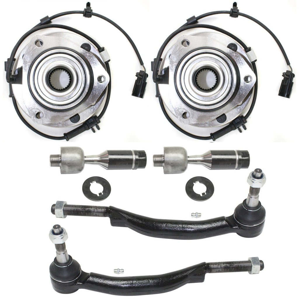 Wheel Hubs - Front, Left & Right, w/ Bearing (Universal Fit) (8151308580)