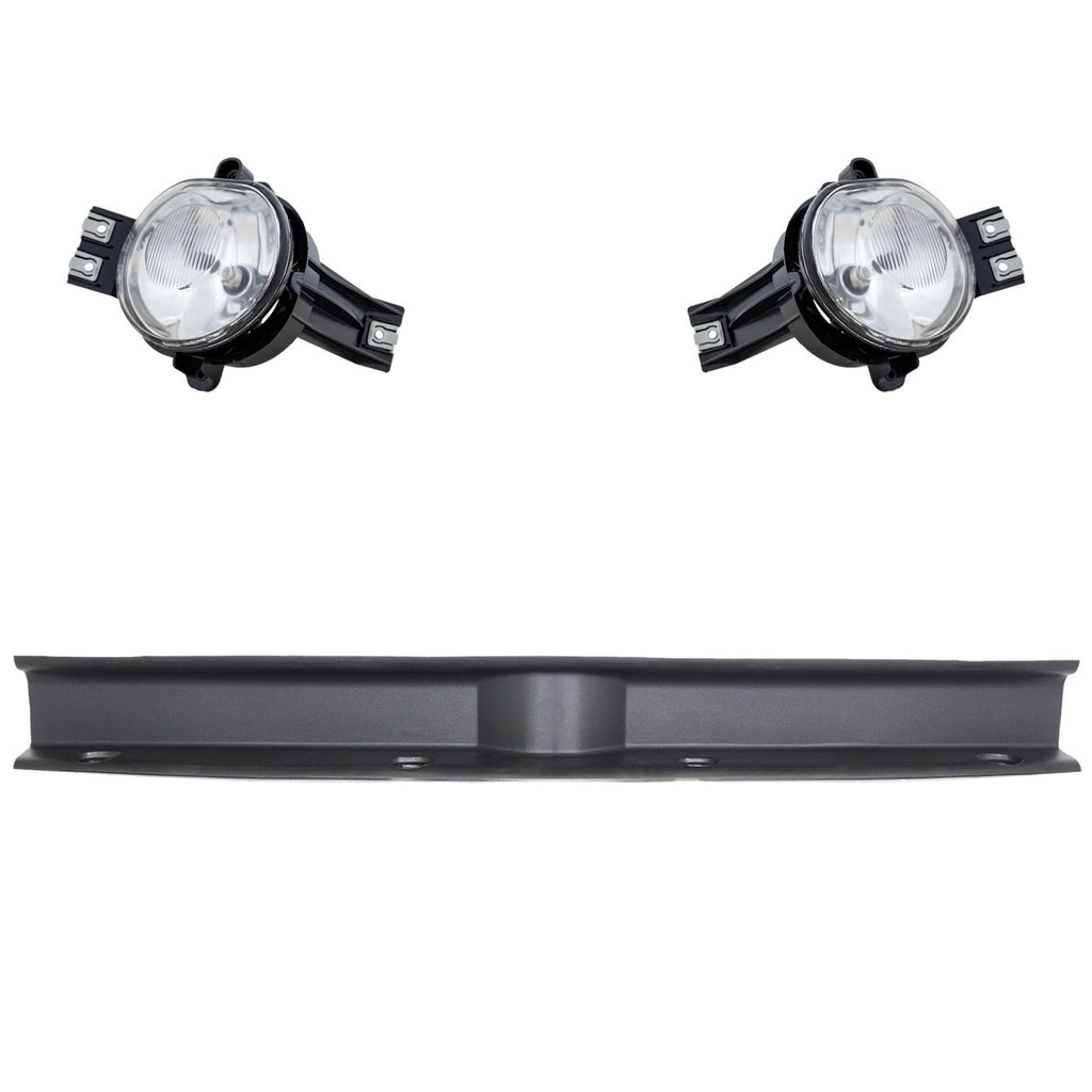 2006-2009 Dodge Ram 1500, Ram 2500 & Ram 3500 Fog Lights - Front, Driver & Passenger Side (55077474AE)