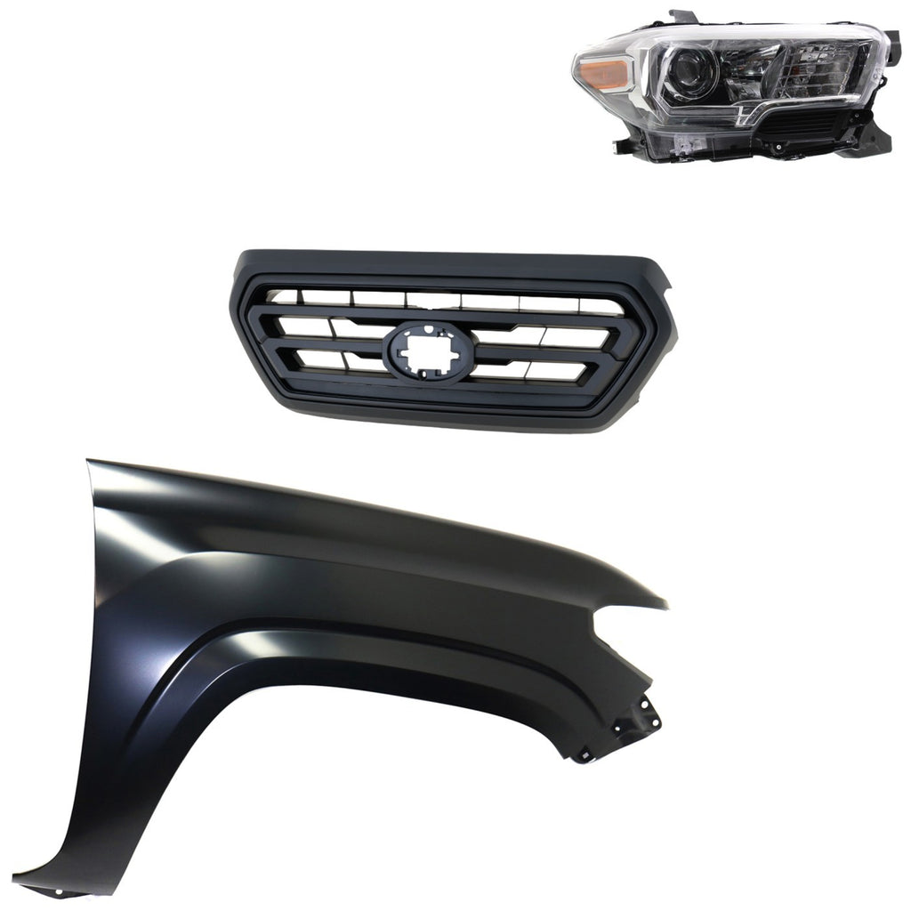 2018-2023 Toyota Tacoma Headlight - Right (8111004270)