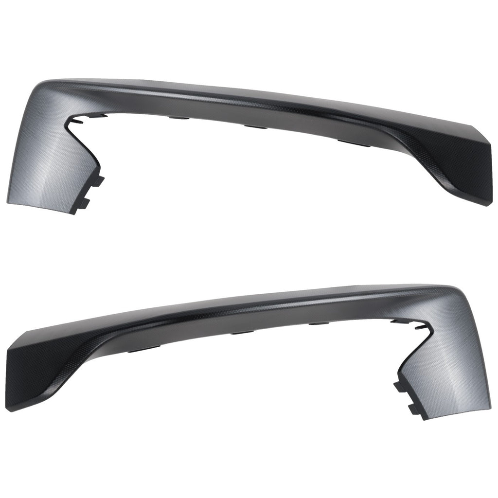 2016-2020 Ford Mustang Bumper Trims - Front, Driver & Passenger Side (FR3Z17E810AB)
