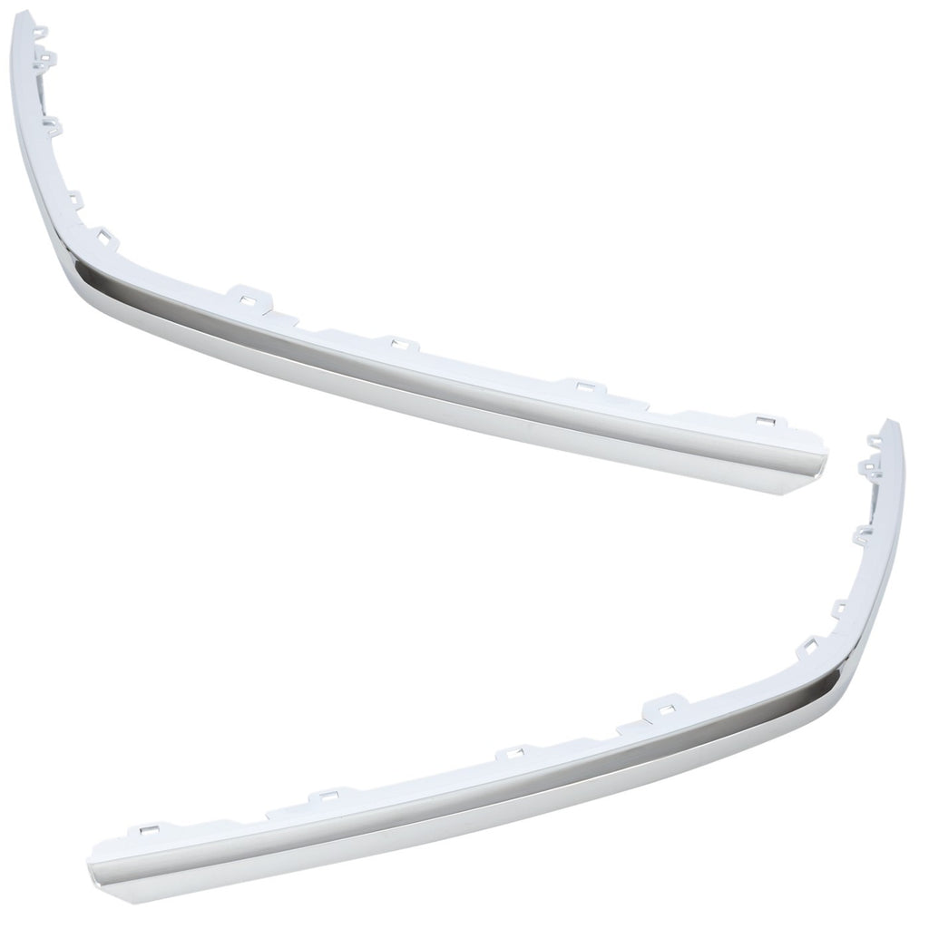 2020-2023 Volkswagen Atlas Cross Sport Bumper Trims - Front, Driver & Passenger Side (3CM8538422ZZ)