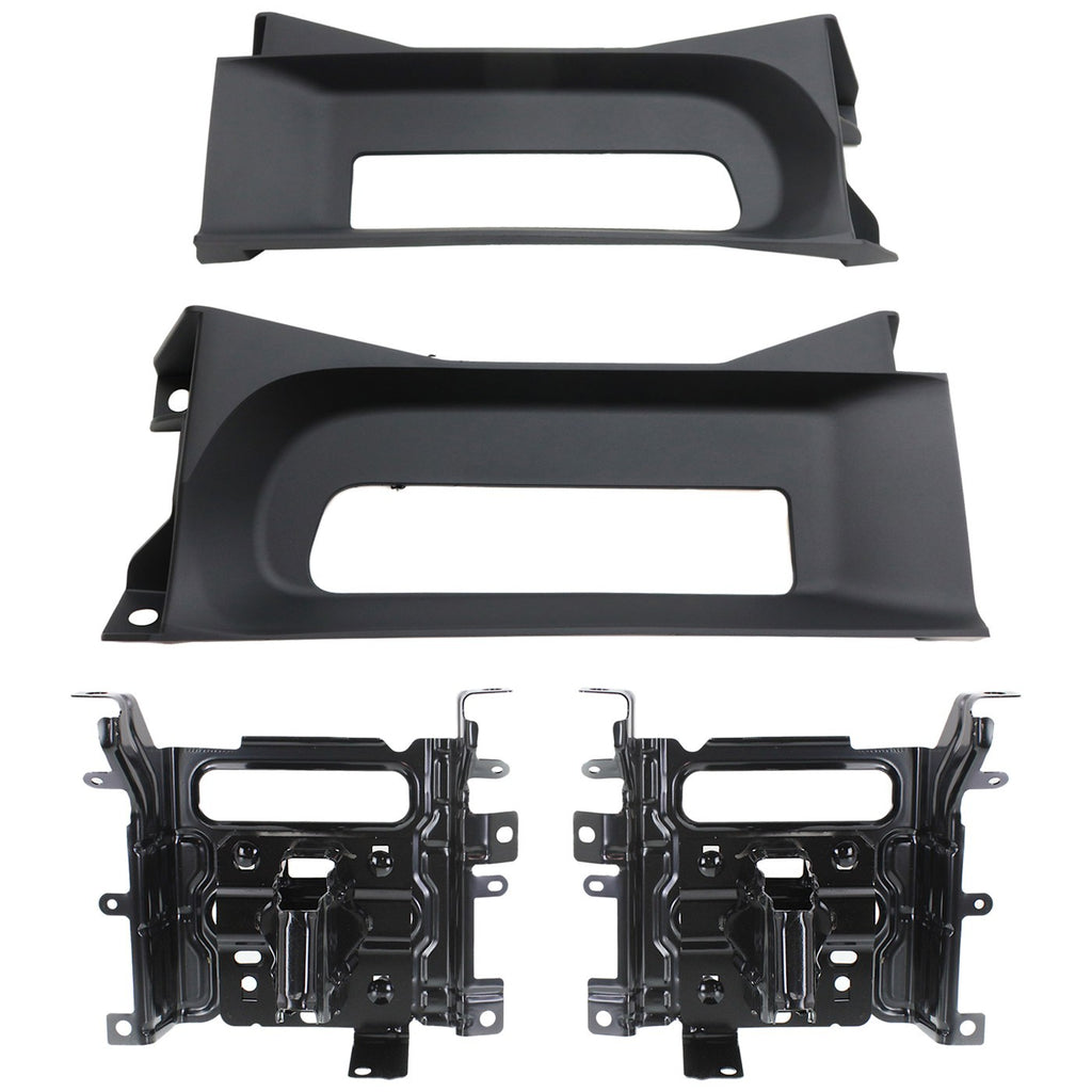 2017-2023 Ram 1500 & 1500 Classic Bumper Face Bars - Front, Driver & Passenger Side (68232485AA)