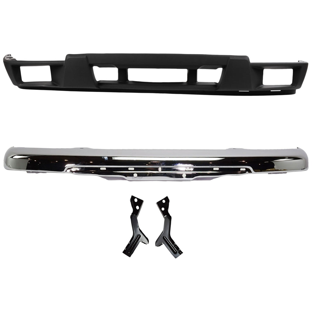 2005-2012 Chevrolet, GMC & Isuzu Bumper Face Bar - Front (19210442)