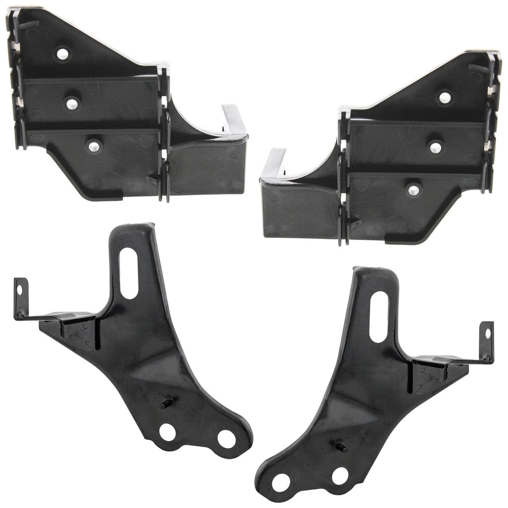 1998-2000 Toyota Tacoma Bumper Face Bars - Front, Driver & Passenger Side (5211535080)