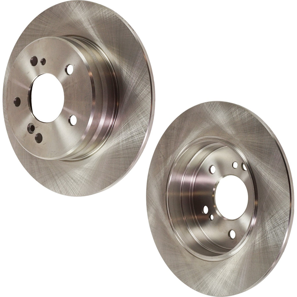 1987-2011 Chrysler & Mercedes-Benz Rear Disc Brake Rotors Sedan 1 Piston Caliper