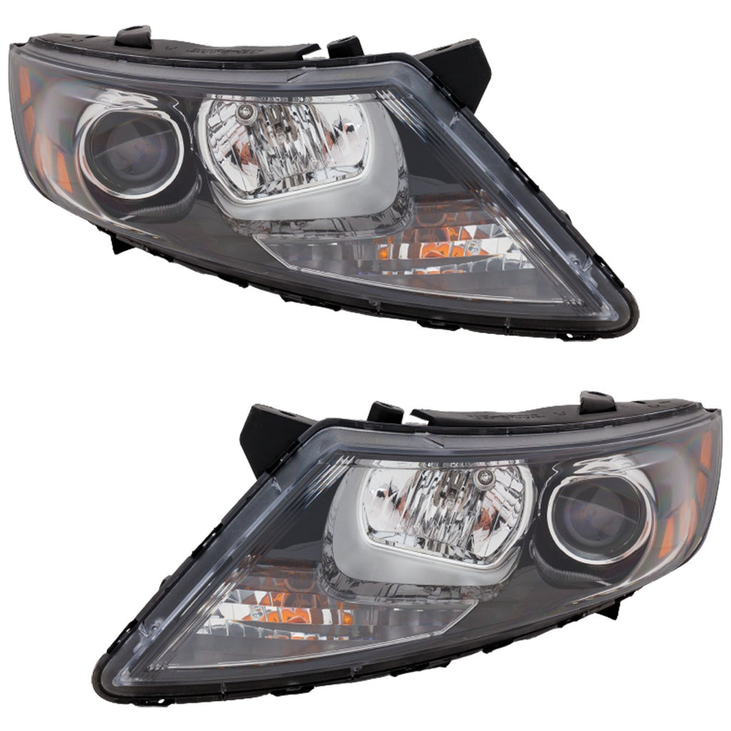 2011 Kia Optima Headlights - HID, Driver & Passenger Side (921012T110)