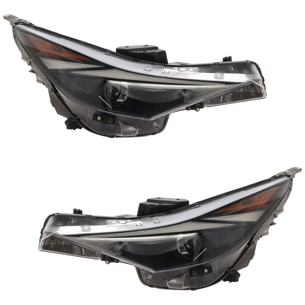 2021-2023 Hyundai Elantra Headlights - Halogen, Left & Right, w/ Bulbs (92101AA160)