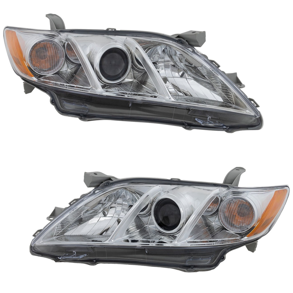 2007-2009 Toyota Camry Headlights - Driver & Passenger Side (8111006B90)