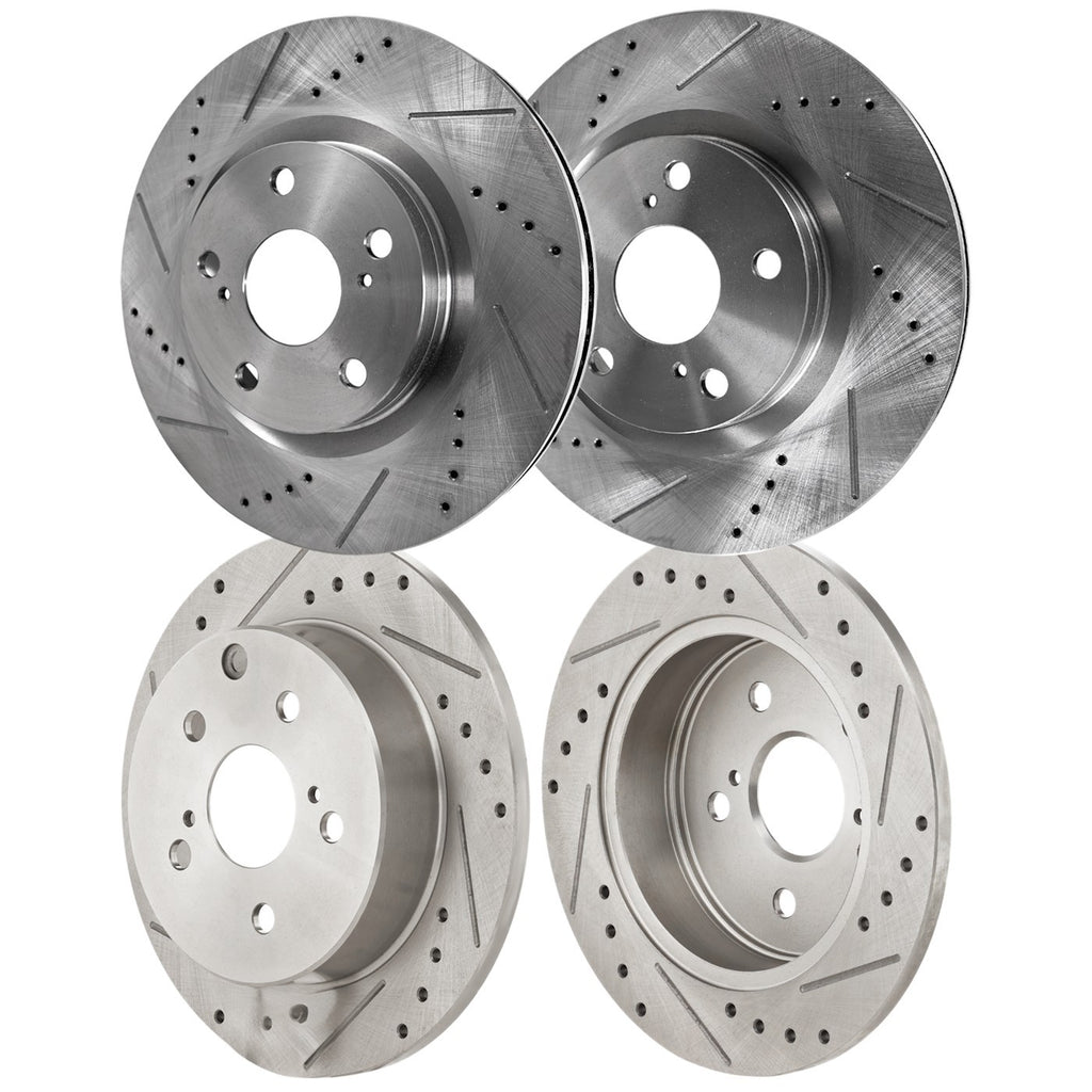 2006-2018 Toyota RAV4 Brake Rotor - Front & Rear (17207803)