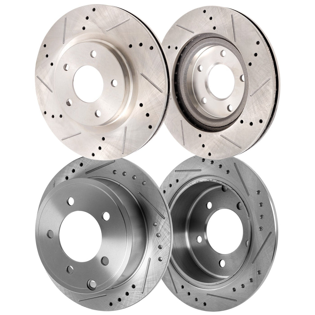 2007-2017 Chrysler, Dodge, Jeep & Mitsubishi Brake Rotor - Front & Rear Sedan (17208015)