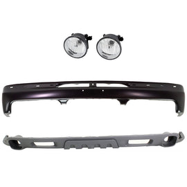 2003-2006 Chevrolet Suburban 1500 & Tahoe Bumper Face Bars - Front, Driver & Passenger Side (12335826PFM)