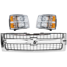 Load image into Gallery viewer, 2007-2010 Chevrolet Silverado 2500 HD &amp; Silverado 3500 HD Grille (25825521)