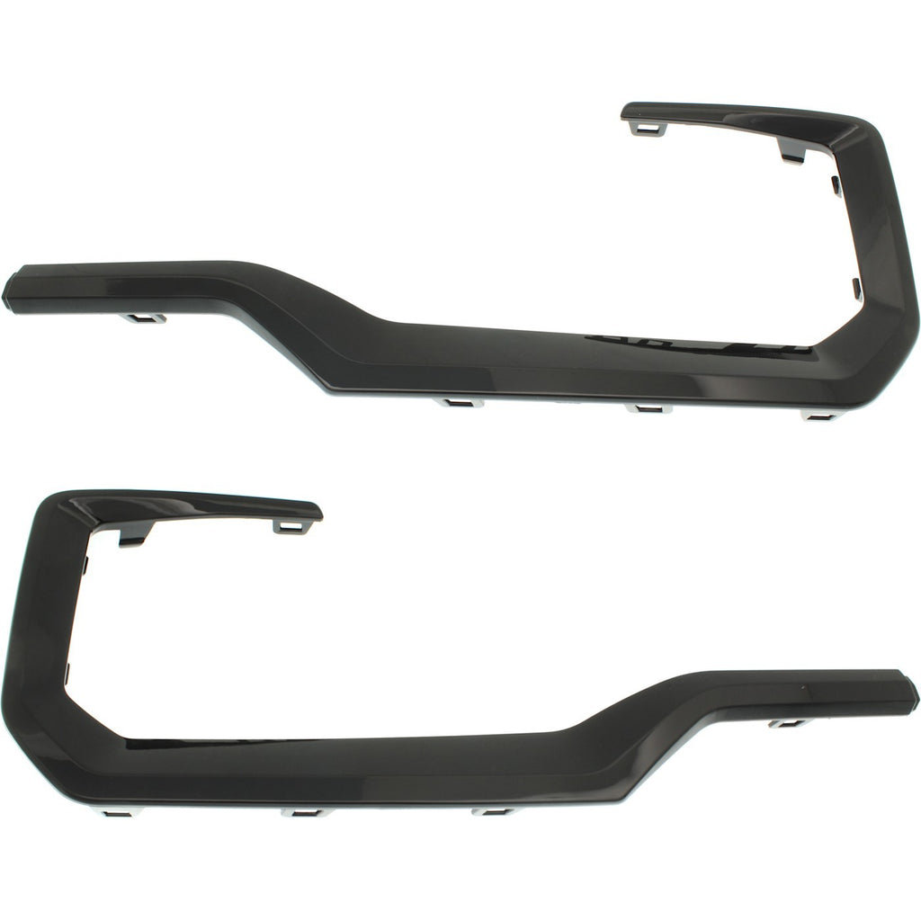 2017 GMC Terrain Bumper Trims - Rear, Driver & Passenger Side, Black (84074539)