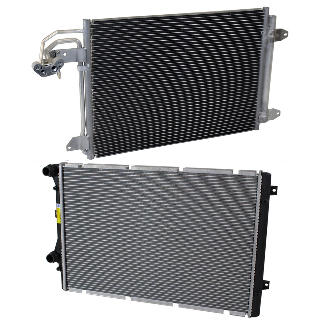 Kool Vue 2011-2014 Volkswagen GTI AC Condenser (1K0820411Q)