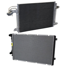 Kool Vue 2011-2014 Volkswagen GTI AC Condenser (1K0820411Q)
