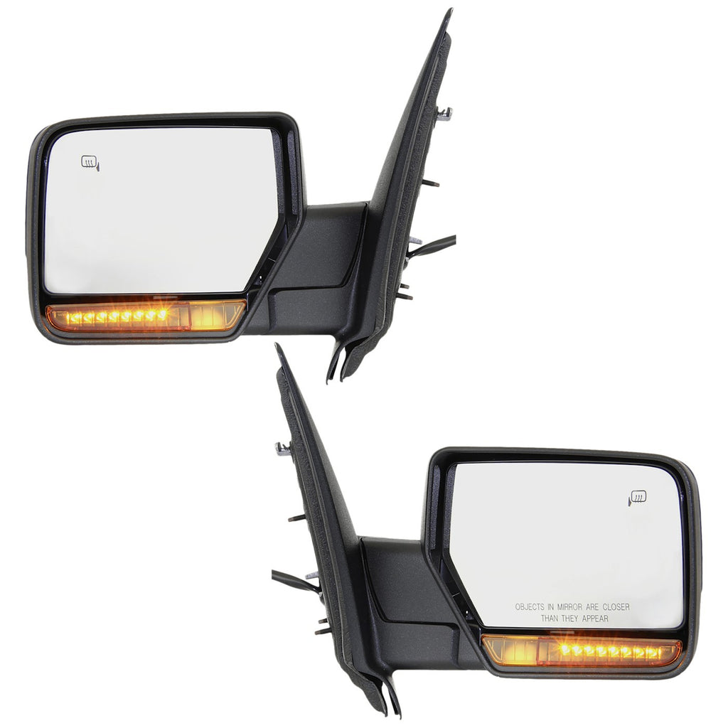 2007-2011 Ford Expedition Mirrors - Driver & Passenger Side, Heated (8L1Z17682BA)
