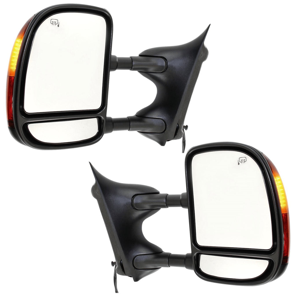 1999-2007 Ford Towing Mirrors - Driver & Passenger Side, Heated (5C3Z17682EAAPFM)