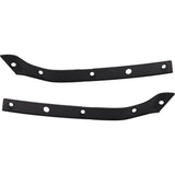 Bumper Face Bar Trims Molding Step Pads Set of 2 Front Driver or Passenger Pair