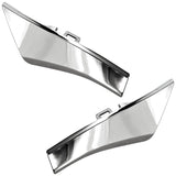 Set of 2 Bumper Face Bar Trims Molding Step Pads Front Driver & Passenger Pair