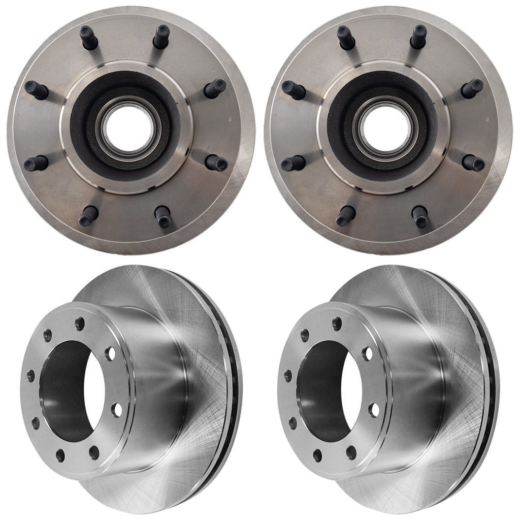 2012-2012 Ford F-350 Super Duty Front & Rear Brake Rotors