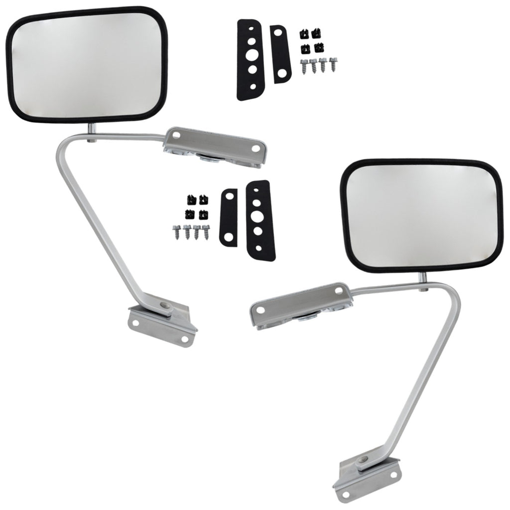 1989-1991 Ford Mirrors - Driver & Passenger Side (E5TZ17696A)