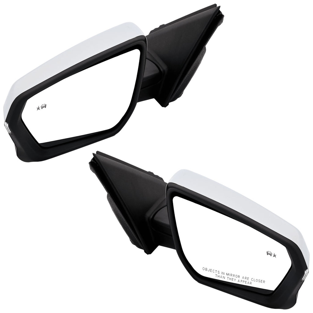 2010-2014 Chevrolet Equinox & GMC Terrain Mirrors - Driver & Passenger Side, Heated (20858712)